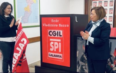 La sede regionale Spi Cgil Calabria intitolata a Vladimiro Sacco